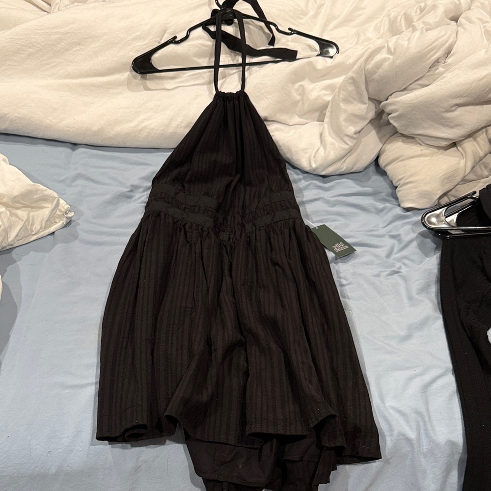 Black Halter Dress